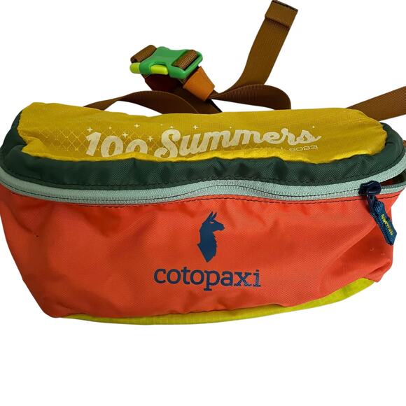 Cotopaxi "100 Days of Summer Camp Namanu 2023" Multicolor Fanny Pack - Picture 2 of 9